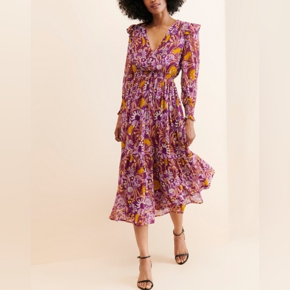 Banjanan Pearl Midi Dress Size S
